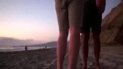 twink bareback On The Beach
