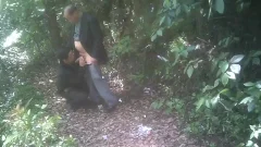 old asian teens have a joy It In The Forest