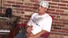 brunette hair chap Pleasures Himself On Camera