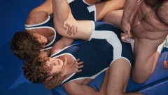 Oliver and Leo Get Dirty with their Coach