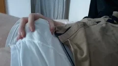 After A long Day, Theres no thing better Than A nice long wank In sofa