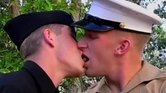 Military dick Buddies swap - Josh Williams And Matt Woods