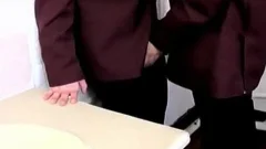 banging The Bully At The College Toilette