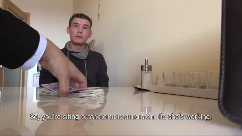 Debt Dandy: Cute Athlete Owes Money, Offers Body