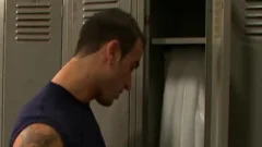 Athlete gays pounding Their taut butts In The Locker Room