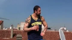 Lucas Gabo hairy Armpit