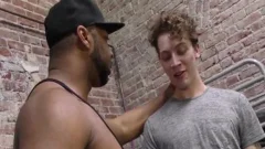 teen Rides darksome cock