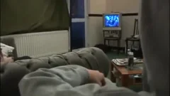 Scally lads threesome