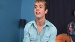 teen receives attractive ass