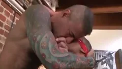 Blindfmatureed And Bent Over - Factory video