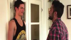 delicious Hunk guy With youthful boy