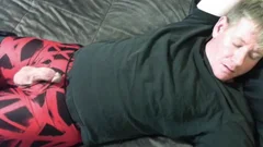 Cody Strokes His small wang