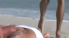 Bubble anal knob banged Beachside