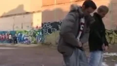 The Skater gangs group banging