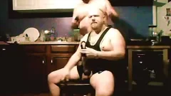 daddy And B-y get Haircut And Use dick Pump