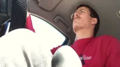 Stroking In The Car