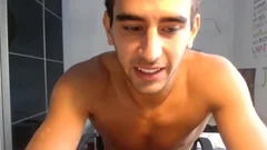 youthful lad Jerks Off In Live