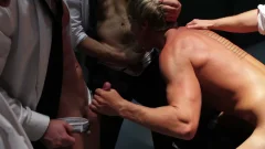 Men: Hairy American with Big Dicks Gagging