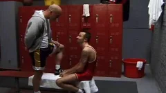 Coach rushes hard pounding