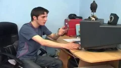 Giles Sits hellos wild ass On Roberto\\'s monstrous nasty shlong