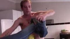 non-professional teen Touching