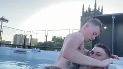 Pervert couple nail Hard.