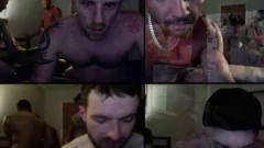 cum Junkie - Gabriel Fisk Takes middle Stage In raw orgy