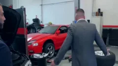 Muscle Bears At The Car Shop