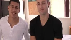 filthy males excellent handjob