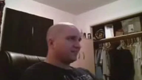 Bald receives sloppy fucking