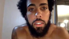 Bearded man Showing His large shlong