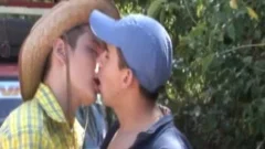 Latino twinks engulf N Rim