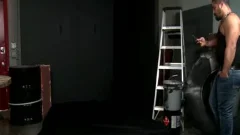 three-three 2  large penis In The Back Room