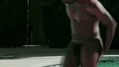 homo dark males pound That Rectum At The Pool