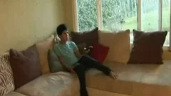 cute oriental teen Rides worthwhile White rod