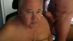 grandad engulf On webcam