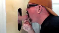Married lad Has His First Time At The Gloryhole, Feeding And pounding, Then jo-bag Off And Feeding Me A Load.
