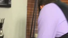 Mike Manchester And Tony Hunter Enjoying ass In The Office