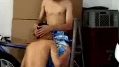 Muscled german twink craving fucking hard