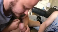 Two White Faggots Serving, engulfing, Swallowinglicking Feet Arab massive ramrod
