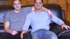 legal age teenager Muscle fellow Collin Stretched Blake's juicy ass