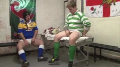 Rugby Bears pounding In Locker Room