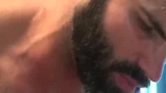 Hard slamming and hairy couple
