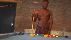 Two gorgeous gay guys suck Each Others knobs After A Pool Game