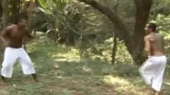 dark lad Is plowed In The a-hole By big penis