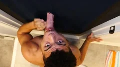 he Sucks A Stranger throughout A Gloryhole At The Dorm