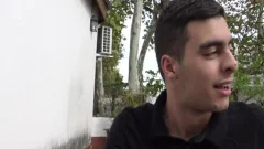 Straight Latino Virgin Spitroasted By Uncut weenies