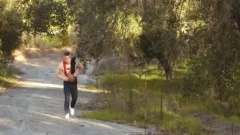 Justin Matthews bones Ripped & Shirtless Hitchhiker