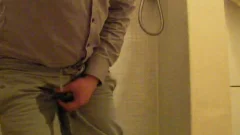 Love The Way these clothing Change Colour As They receive make watered On And wet, I Rip My Boxers As I jerk off My Semi Hard cock Into Submission