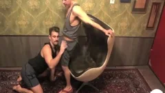 Rough sex next to young latino gay